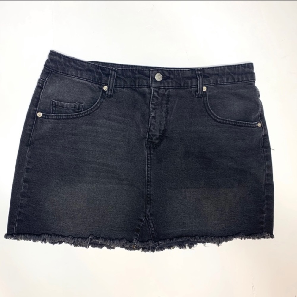 Wild Fable Black Denim Skirt